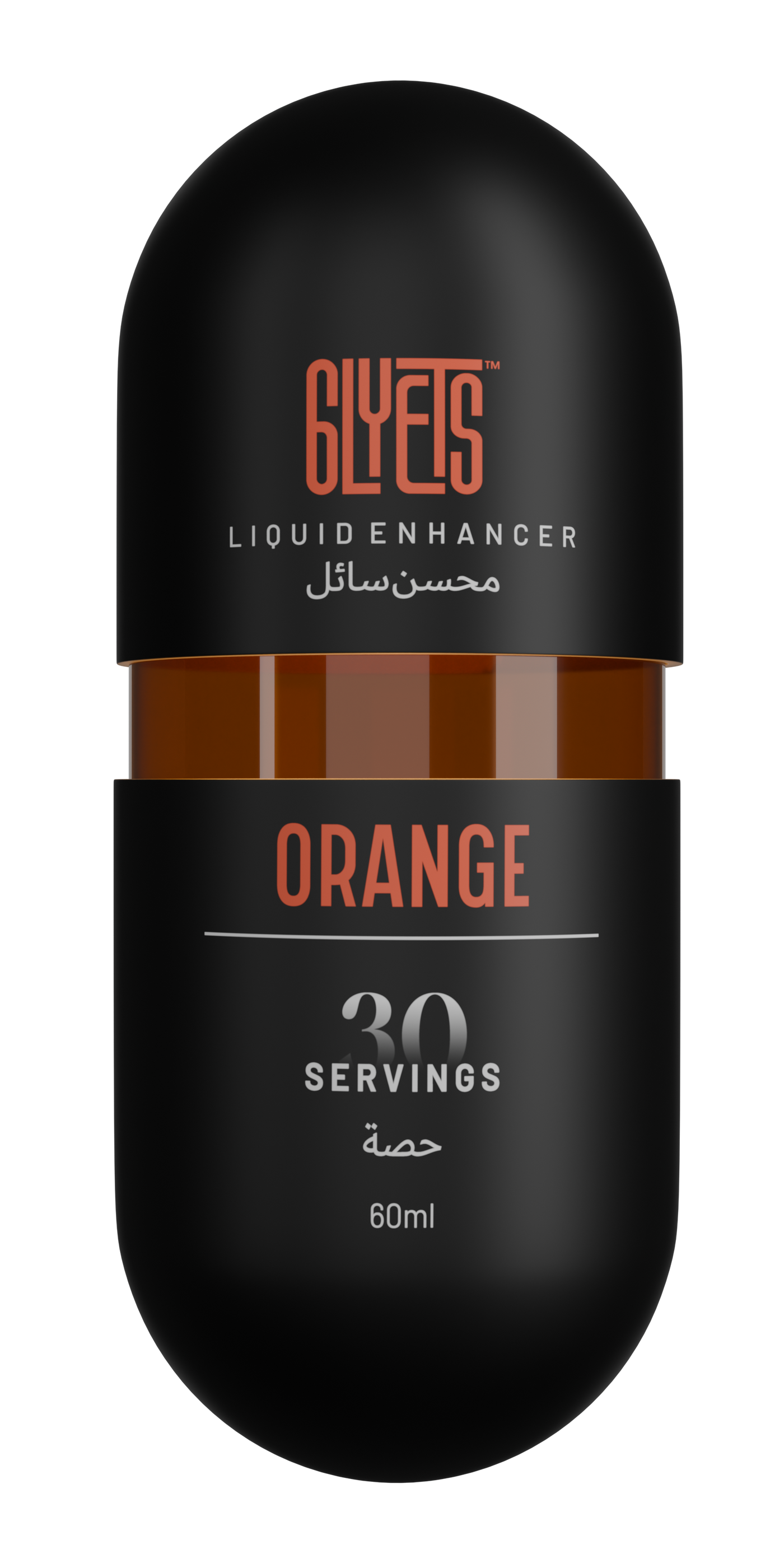 6LYETS Orange Liquid Enhancer - Zero Sugar, 30 Servings