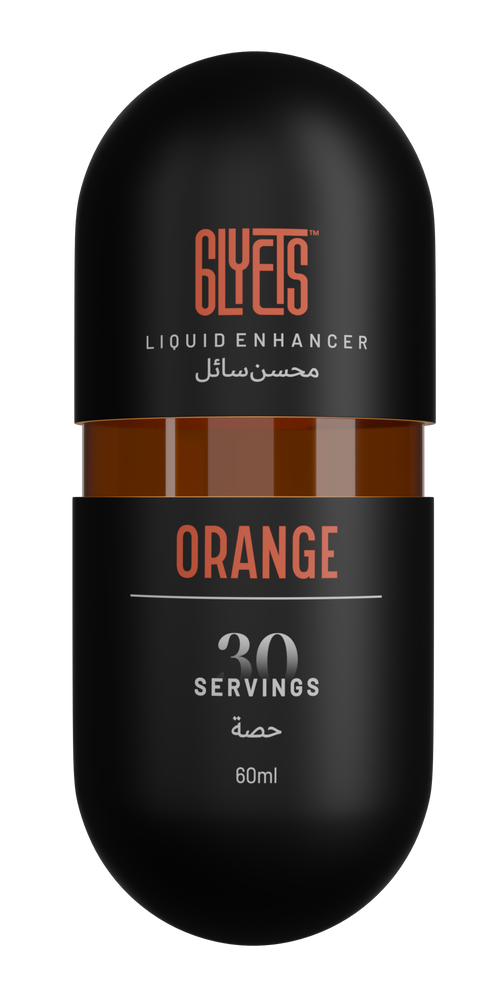 6LYETS Orange Liquid Enhancer - Zero Sugar, 30 Servings