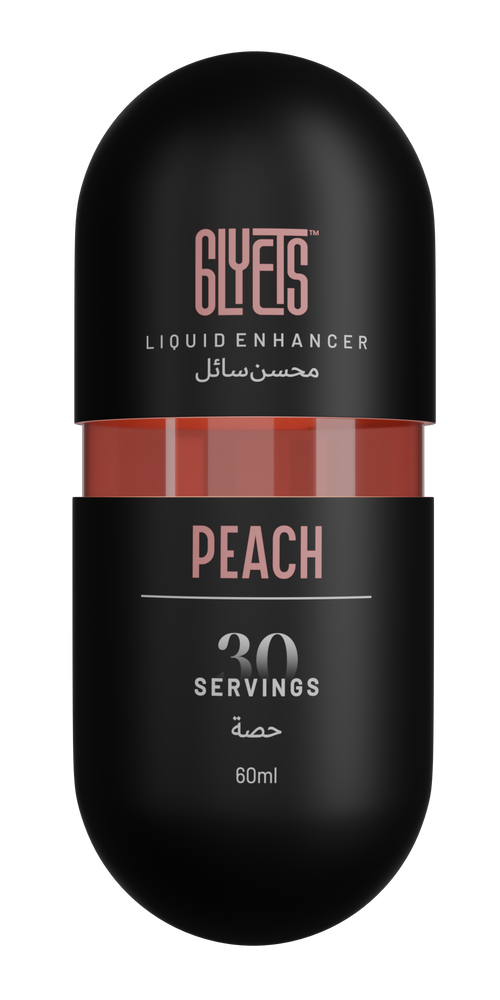 6LYETS Peach Liquid Enhancer - Zero Sugar, 30 Servings